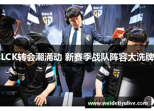 LCK转会潮涌动 新赛季战队阵容大洗牌