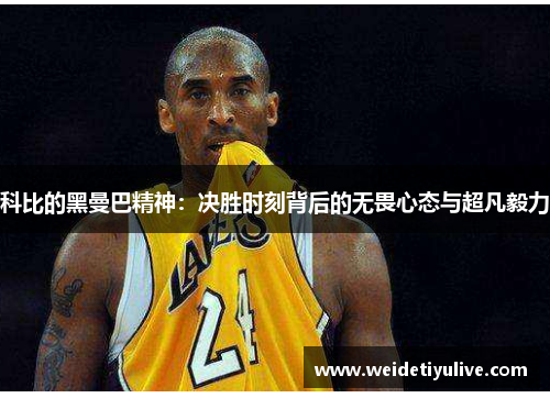科比的黑曼巴精神：决胜时刻背后的无畏心态与超凡毅力